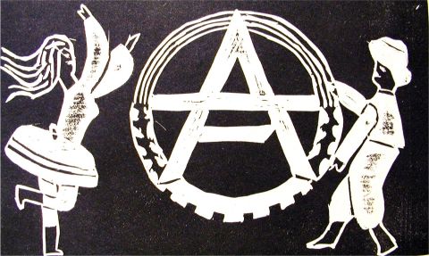 Archiv-Bild „Tänzer mit Symbol“