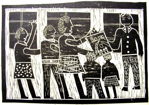 Archiv-Bild „Eine Anerkennung wird überreicht“