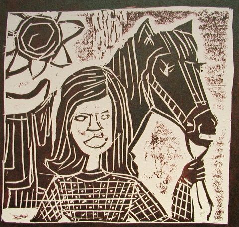 Archiv-Bild „Ich führe mein Pferd“