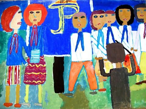 Archiv-Bild „Pionierchor“