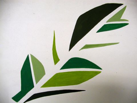 Archiv-Bild „Blatt, Design“