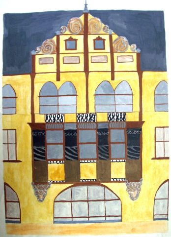 Archiv-Bild „Haus Zum Fisch, Erfurt“