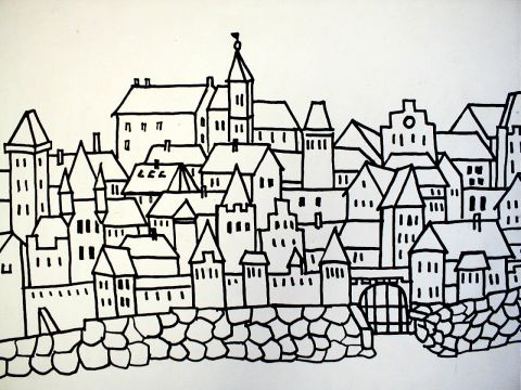 Archiv-Bild „Stadtansicht“