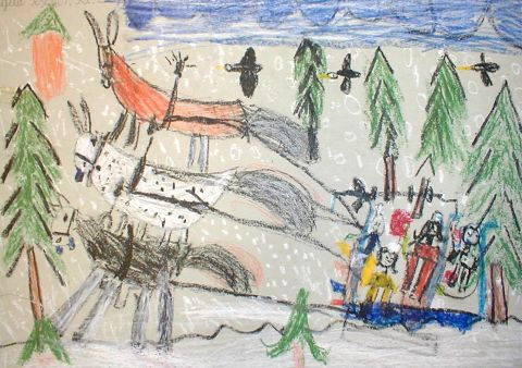 Archiv-Bild „Troika im Wald“