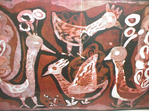 Archiv-Bild „Zyklus: Entlang der Erdölleitung ´Freundschaft´, Blatt 3: Vögel“