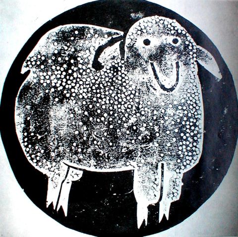 Archiv-Bild „Zyklus: Entlang der Erdölleitung ´Freundschaft´, Blatt 8: Schaf“