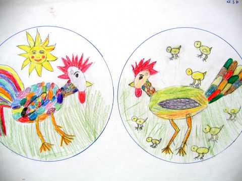 Archiv-Bild „Hähne“