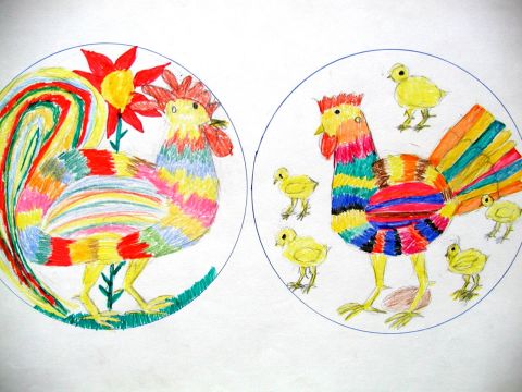 Archiv-Bild „Hähne“