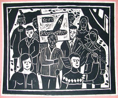 Archiv-Bild „Keine Atomwaffen, Zyklus: Auf den Straßen Westdeutschlands“