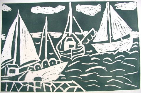 Archiv-Bild „Segelschiffe“