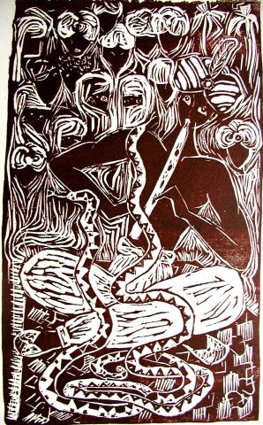 Archiv-Bild „Schlangenbeschwörer“