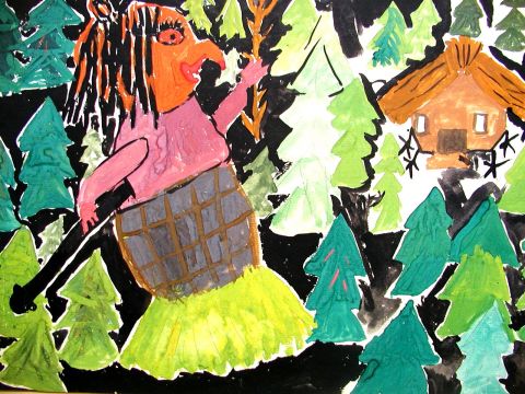 Archiv-Bild „Die Hexe fliegt“