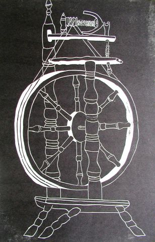 Archiv-Bild „Spinnrad“