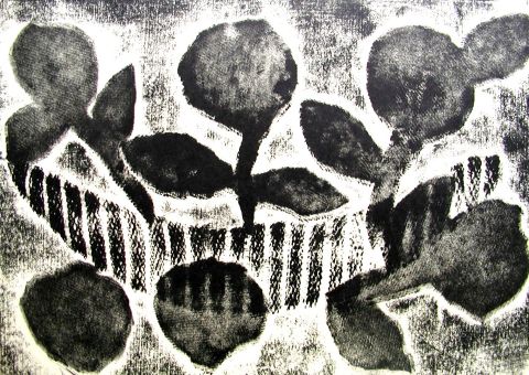 Archiv-Bild „Vase und Blumen“