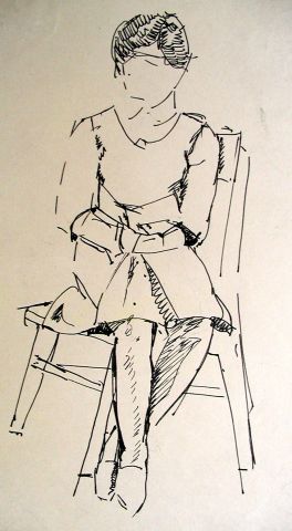 Archiv-Bild „Sitzende“