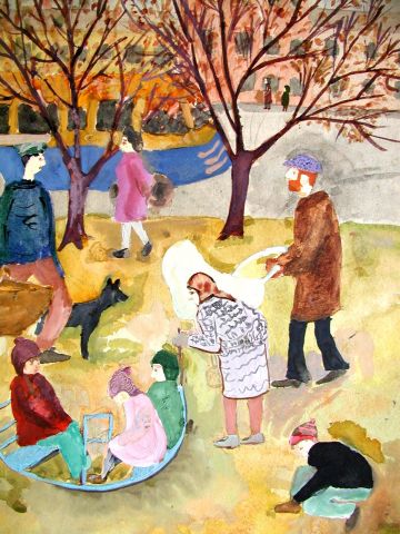 Archiv-Bild „Am Fluss“