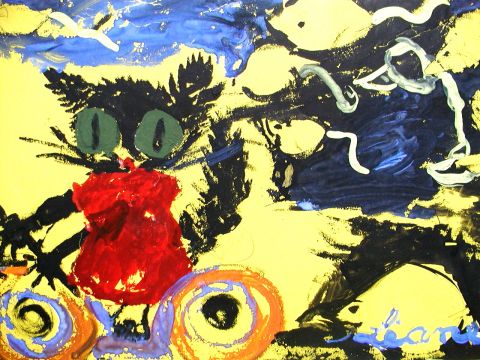 Archiv-Bild „Katze und Mäuse“