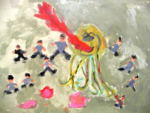 Archiv-Bild „Fabeltier und Menschen“