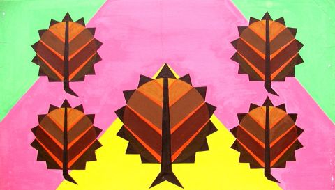 Archiv-Bild „Bäume, stilisiert“