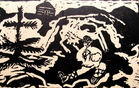 Archiv-Bild „Tänzer mit Flöte“