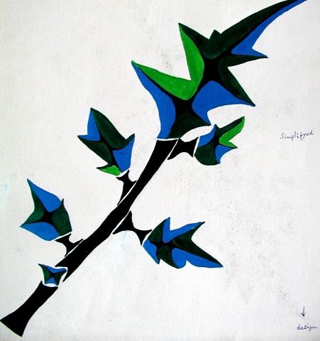 Archiv-Bild „Blatt, vereinfacht“