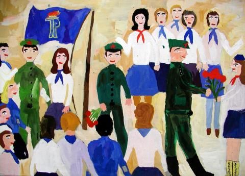 Archiv-Bild „Wir gratulieren den Soldaten“