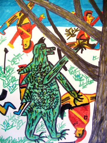 Archiv-Bild „Zyklus: Das Untier von Samarkand, Blatt 5“