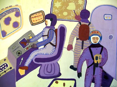 Archiv-Bild „Im Weltraumschiff“