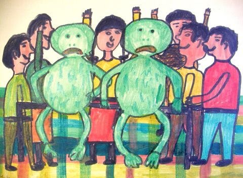 Archiv-Bild „Zyklus: Das Untier von Samarkand, Blatt 20“