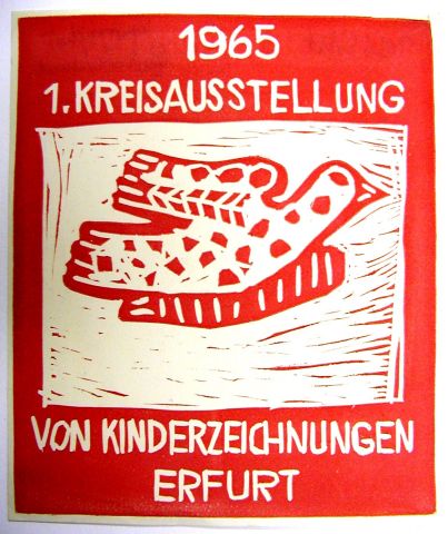 Archiv-Bild „1. Kreisausstellung von Kinderzeichnungen 1965“