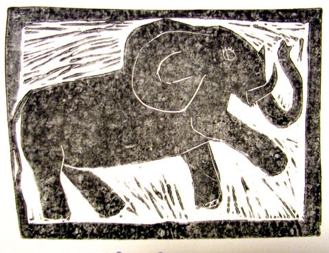 Archiv-Bild „Lustiger Elefant“