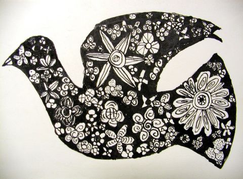 Archiv-Bild „Blumentaube“