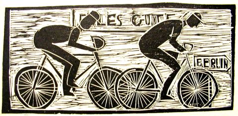 Archiv-Bild „Zwei Radfahrer nach Berlin“