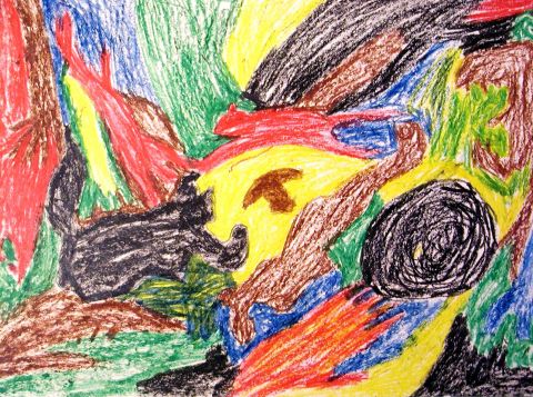 Archiv-Bild „Kämpfende Formen“