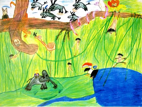 Archiv-Bild „Tiere im Urwald“