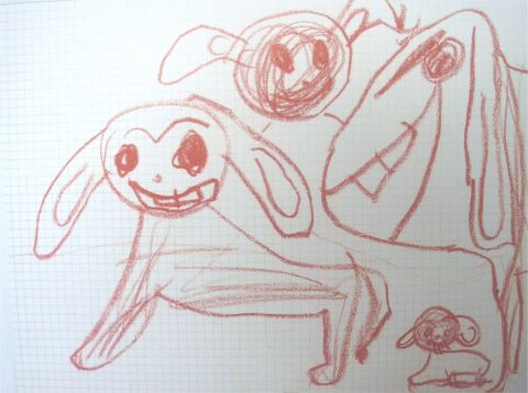 Archiv-Bild „Hundefamilie“