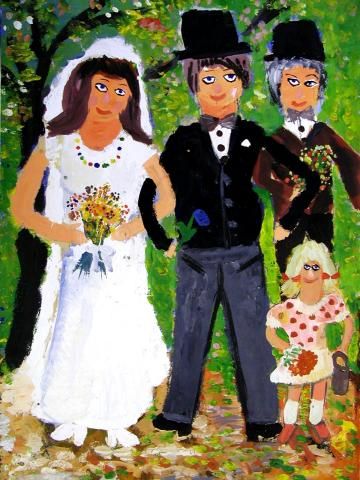 Archiv-Bild „Brautpaar“