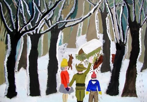 Archiv-Bild „Beobachtung im Wald“