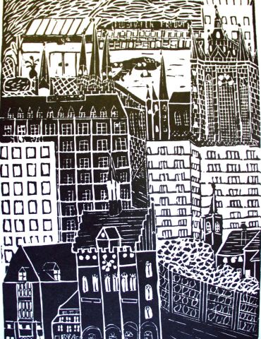 Archiv-Bild „Zyklus: Erfurt ist schön, Blatt 2“