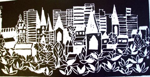 Archiv-Bild „Zyklus: Erfurt ist schön, Blatt 4“