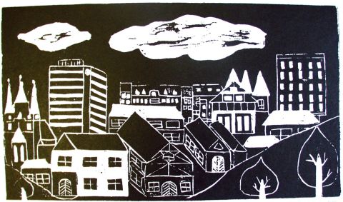 Archiv-Bild „Zyklus: Erfurt ist schön, Blatt 5“