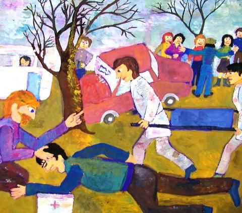 Archiv-Bild „Autounfall“