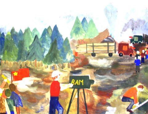 Archiv-Bild „An der Baikal-Amur-Magistrale“