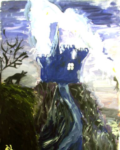 Archiv-Bild „Gewitter über der Burg“