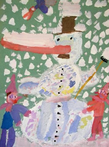 Archiv-Bild „Schneemann“