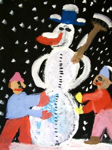 Archiv-Bild „Schneemann“