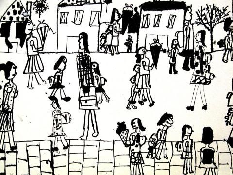 Archiv-Bild „Wir gehen wieder zur Schule“