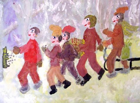 Archiv-Bild „Im Winterwald“