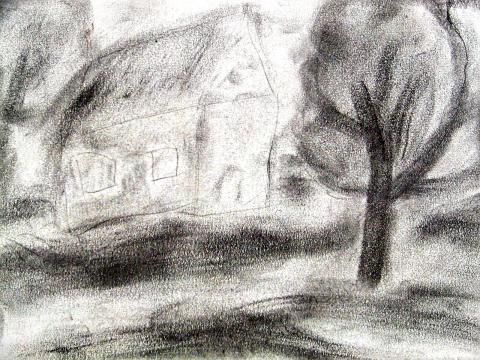 Archiv-Bild „Haus mit Bäumen“