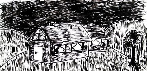 Archiv-Bild „Häuser auf der Wiese“